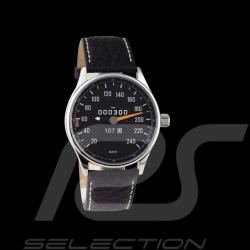 Mercedes-Benz 300 SL Tachometer Uhr Chrom Gehause / schwarz Hintergrund / weiße Zahlen