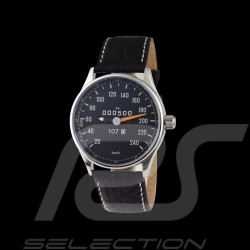 Mercedes-Benz 500 SL speedometer Watch chrome case / chrome dial / white numbers