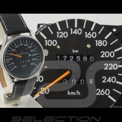 Mercedes-Benz W124 260 km/h speedometer Watch chrome case / chrome dial / white numbers