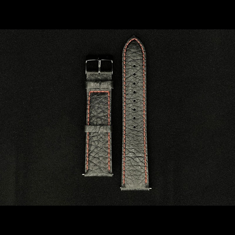 Bracelet Montre En Cuir Grainé Crocodile Marron Miel 24mm Pour Panerai - Neuf Sans étiquette - Vintage.G