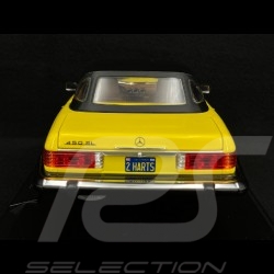 Mercedes-Benz 450 SL US Version 1979 Gelb "Hart aber Herzlich" 1/18 Norev 183727