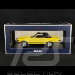 Mercedes-Benz 450 SL US Version 1979 Gelb "Hart aber Herzlich" 1/18 Norev 183727