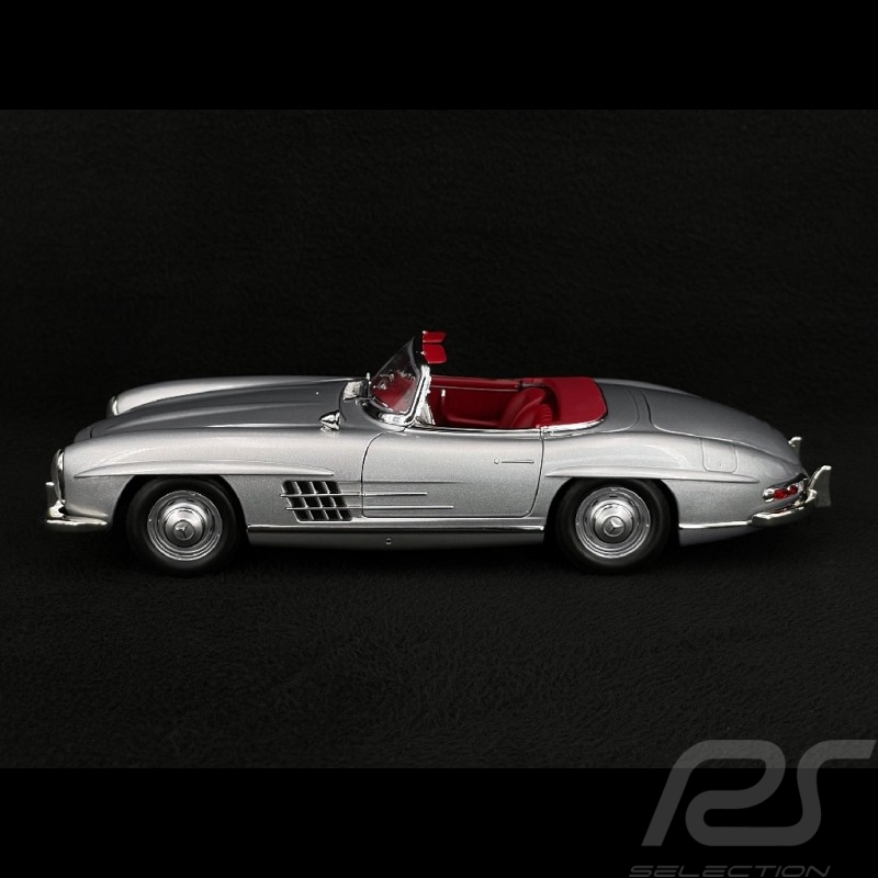 Mercedes-Benz 300 SL Roadster 1963 Gris 1/18 Norev 183890