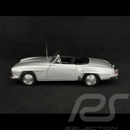 Mercedes-Benz 190 SL W121 Cabriolet 1955 Argent 1/18 Minichamps 100037031