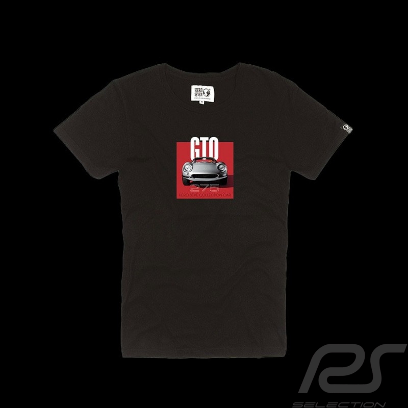T-Shirt Ferrari GTO 275 Schwarz Hero Seven - Herren