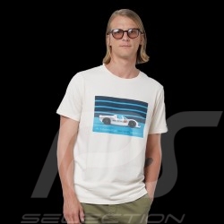 T-Shirt Porsche 910/6 n° 20 Endurance Weiß Hero Seven - Herren