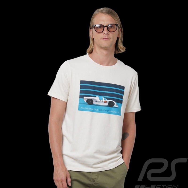 T-Shirt Porsche 910/6 n° 20 Endurance Black Hero Seven - men