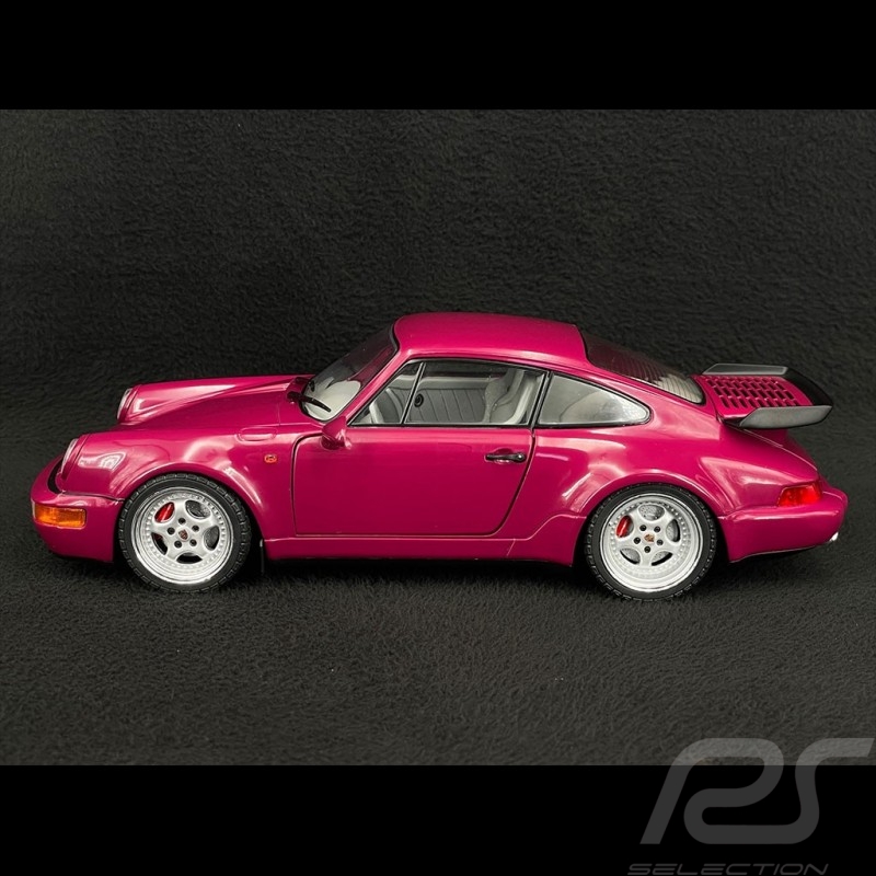 Porsche 911 Turbo Type 964 1991 Sternrubin 1/18 Solido S1803406 Porsche 911 Turbo Type 964 1991 Sternrubin 1/18 Solido S1803406
