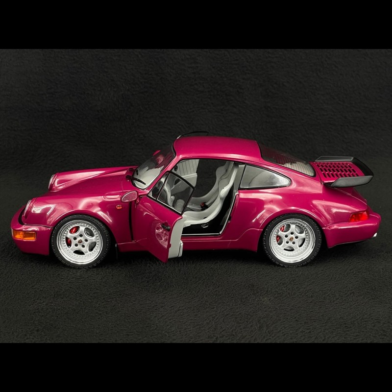 1/18 Solido 1993 Porsche 911 (964) Turbo 3.6 (Black) Diecast