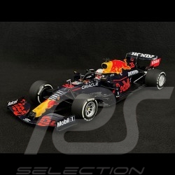 Max Verstappen Red Bull Racing Honda RB16B n° 33 Winner GP Abu Dhabi 2021 & World Champion 2021 1/18 Minichamps 110212333