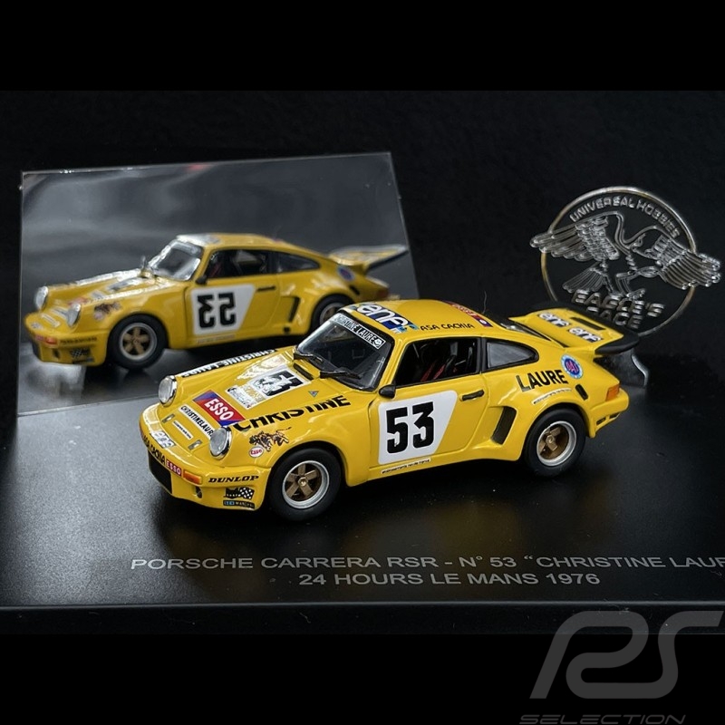 Porsche 911 Carrera RSR n° 53 24h Le Mans 1976 1/43 Eagle Collectibles 1135