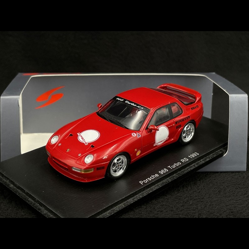 Porsche 968 Turbo RS 1993 red 1/43 Spark S3457