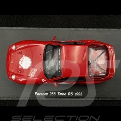Porsche 968 Turbo RS 1993 red 1/43 Spark S3457