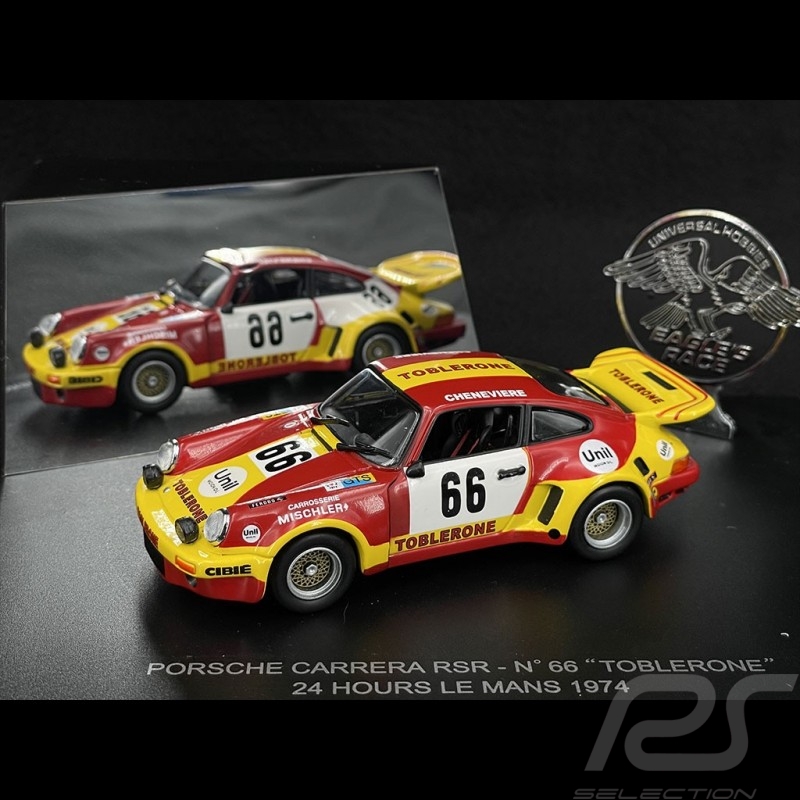 Porsche 911 Carrera RSR n° 66 24h Le Mans 1974 1/43 Eagle Collectibles 1132