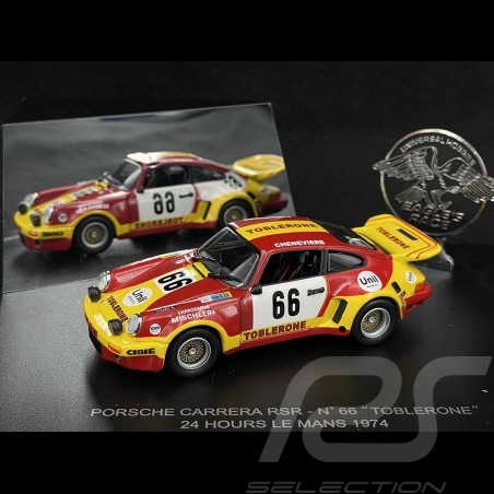 Porsche 911 Carrera RSR n° 66 24h Le Mans 1974 1/43 Eagle Collectibles 1132
