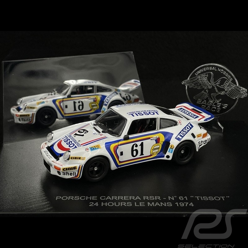 Porsche 911 Carrera RSR n° 61 24h Le Mans 1974 1/43 Eagle Collectibles 1136