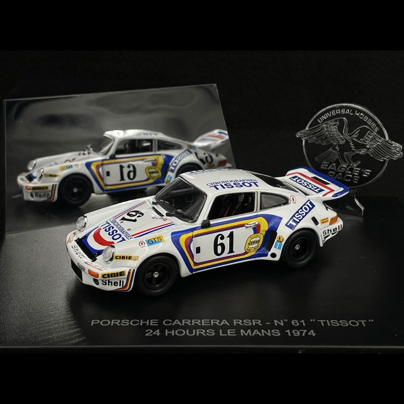 Porsche 911 Carrera RSR n° 61 24h Le Mans 1974 1/43 Eagle
