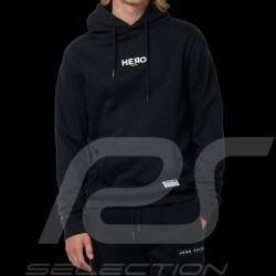 Sweatshirt Hoodie Steve McQueen Mosaique 12h Sebring 1970 Black Hero Seven - men
