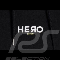 Sweatshirt à capuche Steve McQueen Mosaique 12h Sebring 1970 Noir Hero Seven - homme