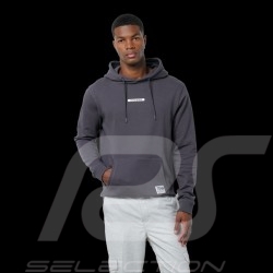 Sweatshirt Hoodie Steve McQueen Chrono 12h Sebring 1970 Dunkelgrau Hero Seven - Herren