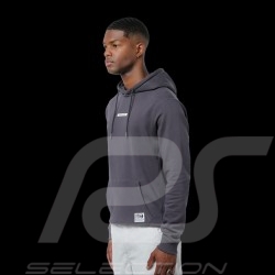 Sweatshirt à capuche Steve McQueen Chrono 12h Sebring 1970 Gris Foncé Hero Seven - homme