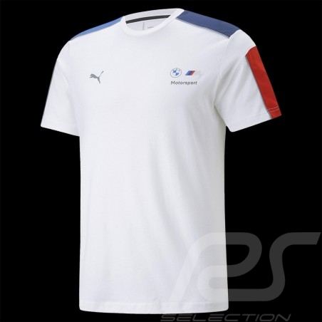 T-shirt BMW Motorsport Puma White 535861-02 - men