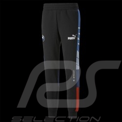 Pants BMW Motorsport Puma Slim Softshell Tracksuit Black / Blue / Red 535103-01 - men