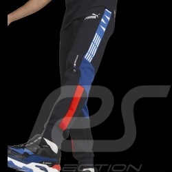 Pants BMW Motorsport Puma Slim Softshell Tracksuit Black / Blue / Red 535103-01 - men