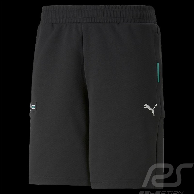Short Mercedes AMG Petronas Puma F1 Team Black 534911-01 - men Short Mercedes AMG Petronas Puma F1 Team Black 534911-01 - men