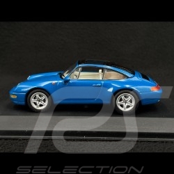 Porsche 911 Carrera 2 Targa 1996 Türkis Blau typ 993 1/43 Minichamps 430063060