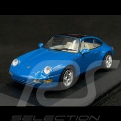 Porsche 911 Carrera 2 Targa 1996 Turquoise blue type 993 1/43 Minichamps 430063060