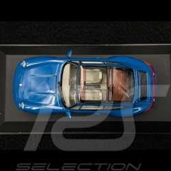 Porsche 911 Carrera 2 Targa 1996 Turquoise blue type 993 1/43 Minichamps 430063060