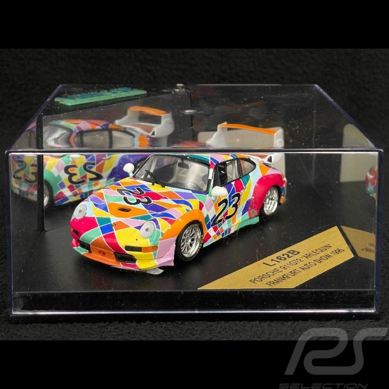 Porsche 911 GT2 Type 993 n°23 Frankfurt Auto Show 1995 Arlequin 1/43 Vitesse Models L162B Porsche 911 GT2 Type 993 n°23 Frankfurt Auto Show 1995 Arlequin 1/43 Vitesse Models L162B
