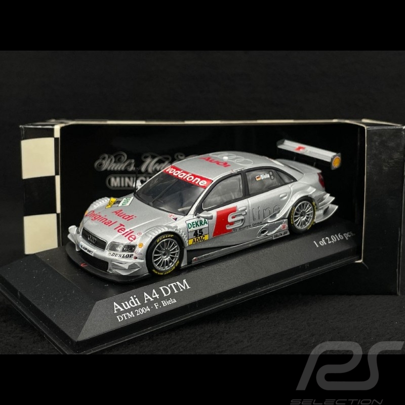Audi A4 DTM n° 45 2004 Audi Sport Team Joest 1/43 Minichamps 400041445
