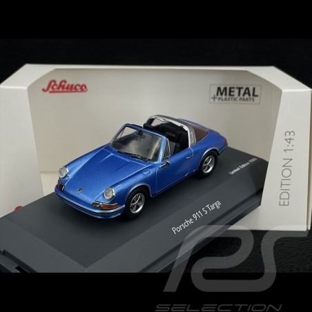 Porsche 911 2.2 S Targa 1971 Bleu métallisé 1/43 Schuco 450367700