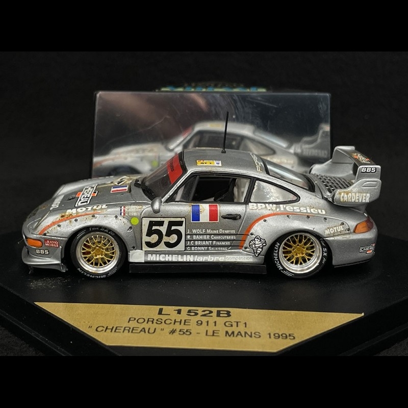 Porsche 911 GT2 Type 993 n°55 24h Le Mans 1995 1/43 Vitesse Models L152B