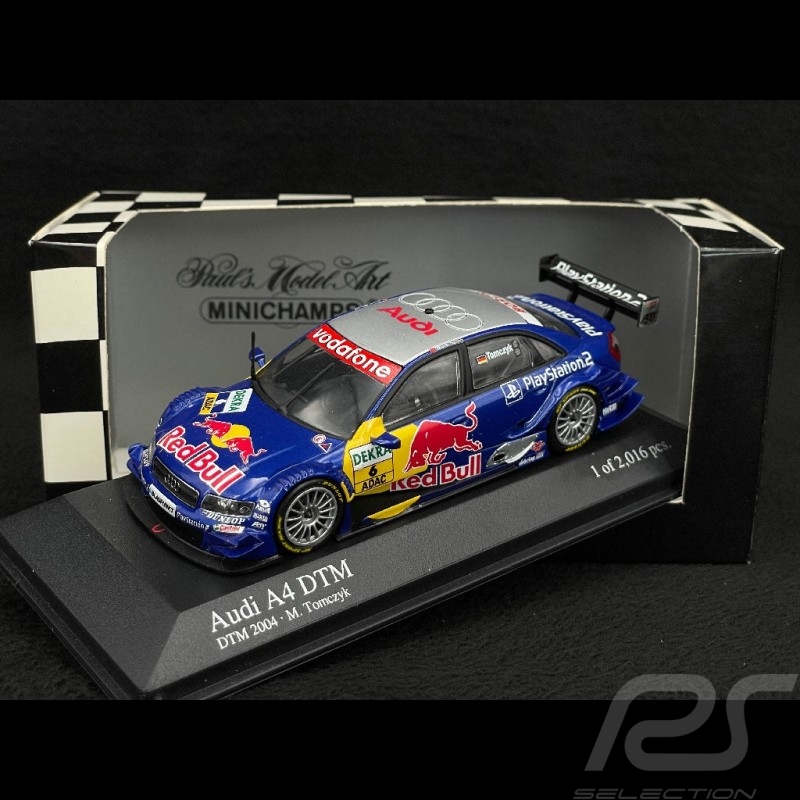 Audi A4 DTM n° 6 2004 Audi Sport Team Abt Sportline 1/43 Minichamps 400041406