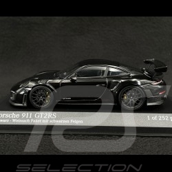 Porsche 911 GT2 RS Weissach Package 2018 Black 1/43 Minichamps 410067290