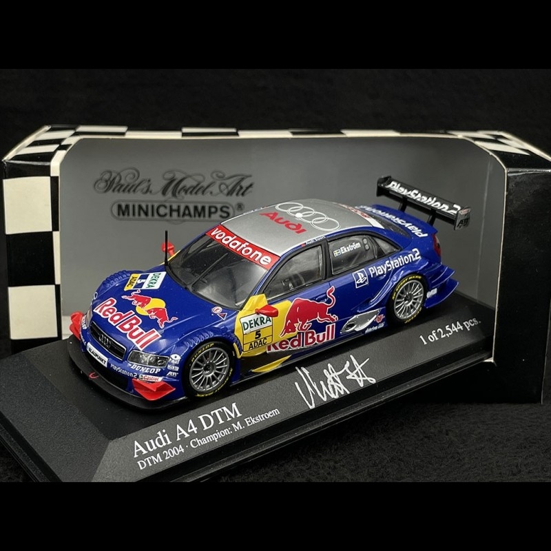 ミニチャンプス】Audi A4 DTM 2004 M Ekström ミニチャンプス】Audi A4