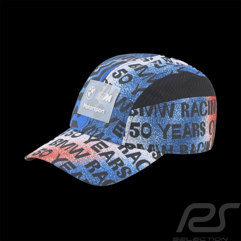 Kappe BMW Motorsport Puma Graphique 50 years Schwarz / Blau / Rot 024017-01