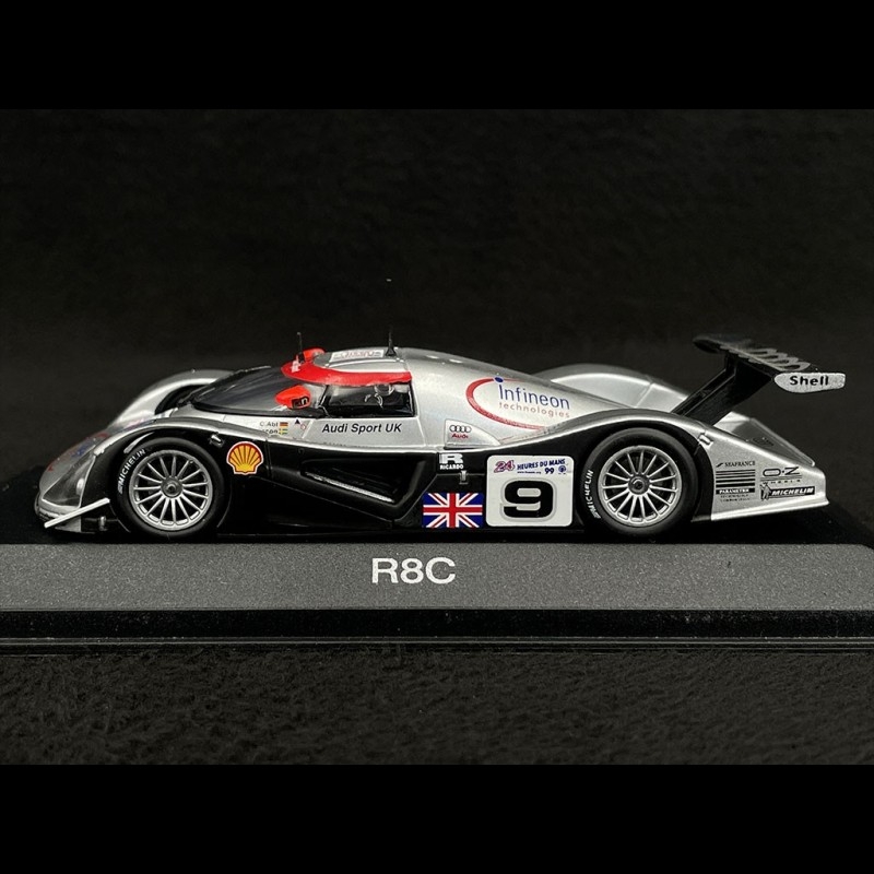 Audi R8C LMGTP n° 9 24h Le Mans 1999 Audi Sport UK 1/43 Minichamps