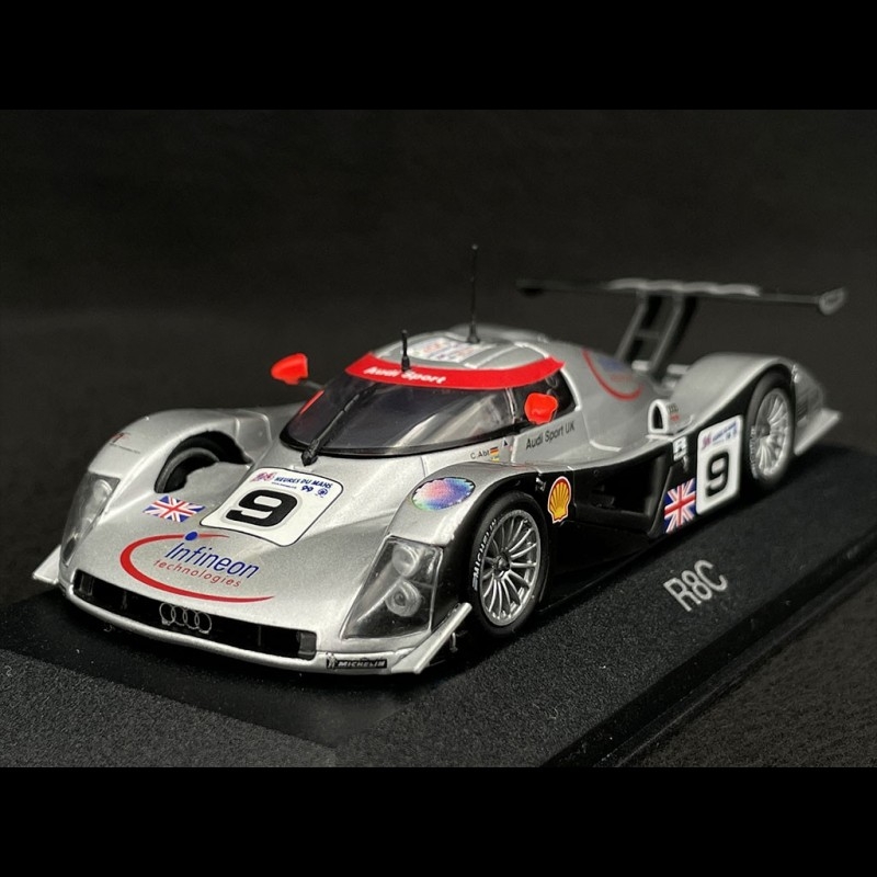 Audi R8C LMGTP n° 9 24h Le Mans 1999 Audi Sport UK 1/43 Minichamps