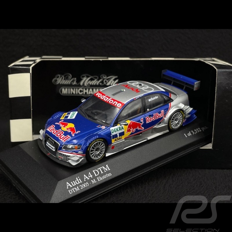 Audi A4 DTM n° 1 2nd DTM 2005 Audi Sport Team Abt Sportline 1/43 Minichamps 400051501