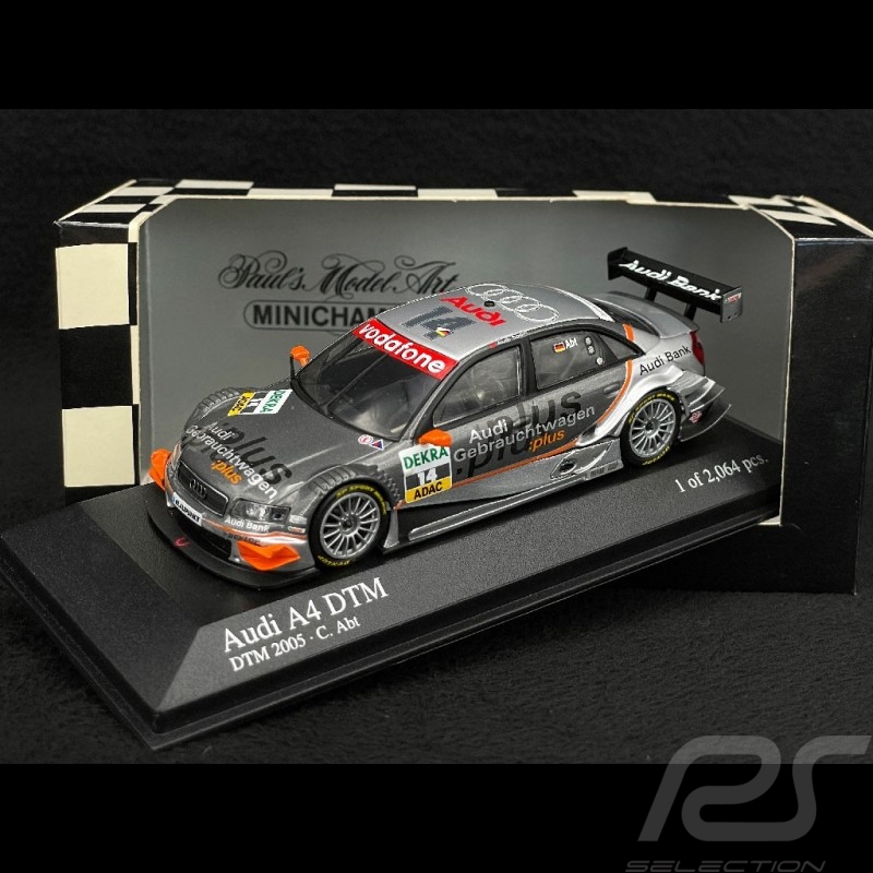 Audi A4 DTM n° 14 DTM 2005 Audi Sport Team Joest 1/43 Minichamps 400051414