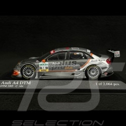 Audi A4 DTM n° 14 DTM 2005 Audi Sport Team Joest 1/43 Minichamps 400051414