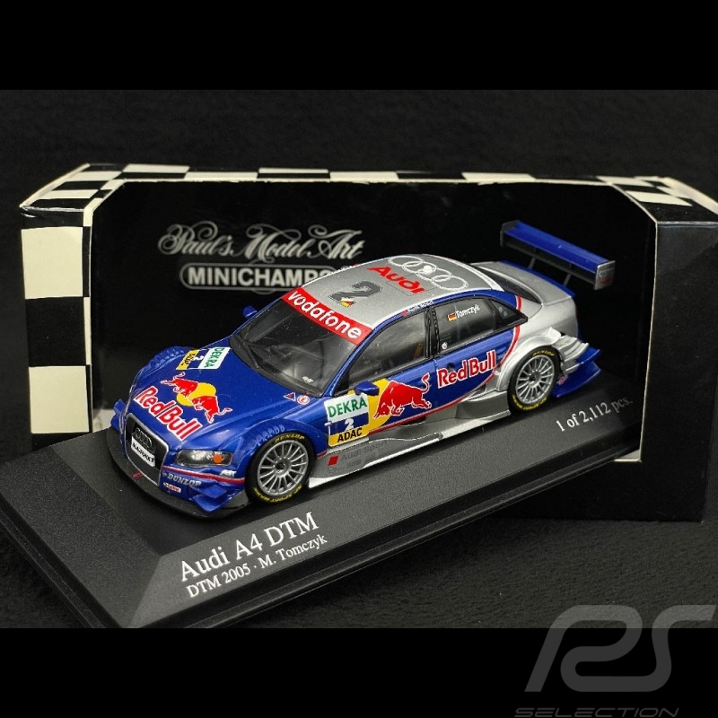 Audi A4 DTM n° 2 DTM 2005 Audi Sport Team Abt Sportline 1/43 Minichamps 400051502