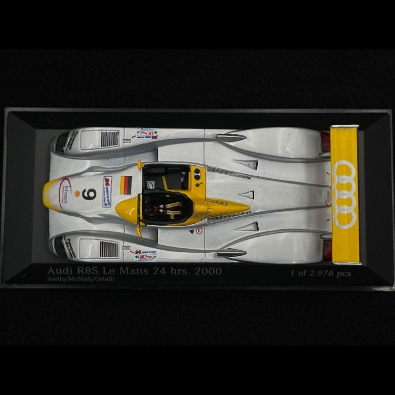Audi R8S LMP900 n° 9 24h Le Mans 2000 Audi Sport Team Joest 1/43 ...