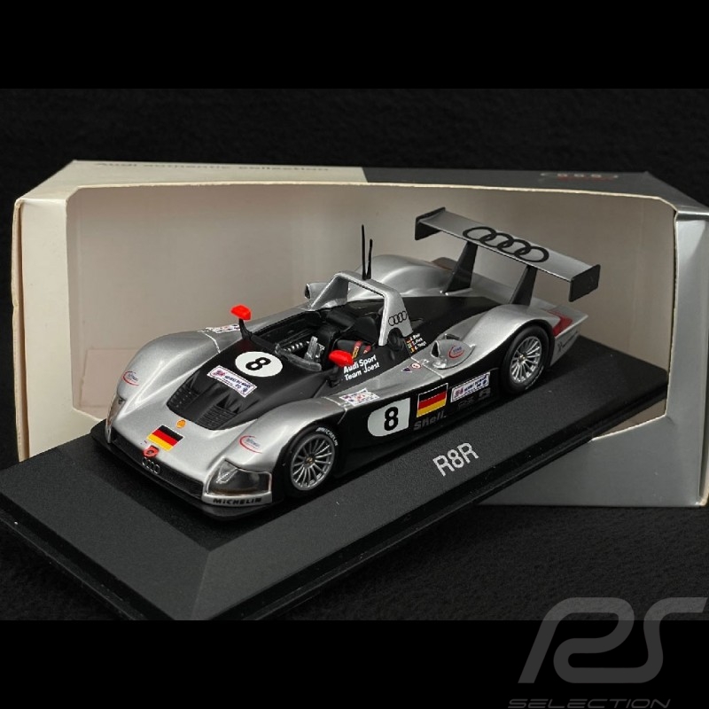 Audi R8R LMP900 n° 8 24h Le Mans 1999 Audi Sport Team Joest 1/43 Minichamps 20000000807