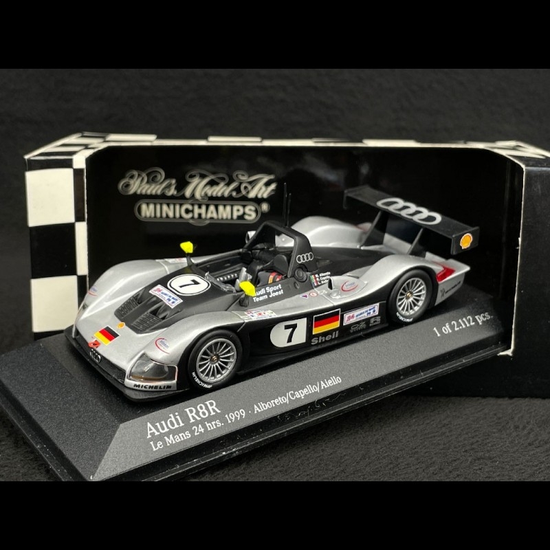 1/43 Spark Audi R10 TDI No.8 Team Joest Winner 24H Le Mans 2006 F. Biela - E. Pirro - M. Werner Car Model
