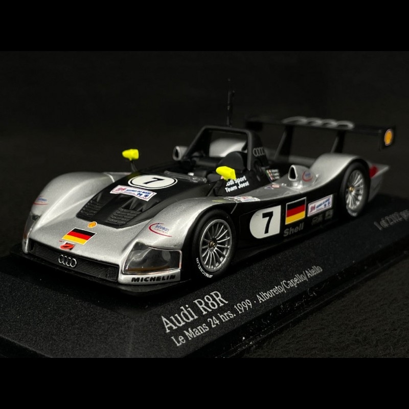 Voiture Miniature Audi R8R 1999 - 24h Du Mans - Échelle 1/43 - IXO Altaya